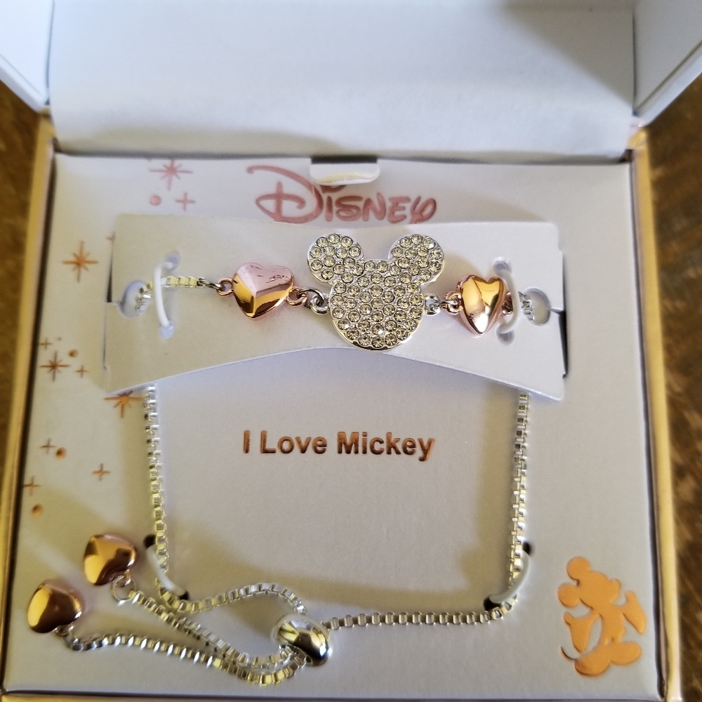 NIB- Disney Mickey Mouse Bolo Bracelet